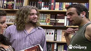 Cougar Victoria Valentino Drains Dick With Blowjob