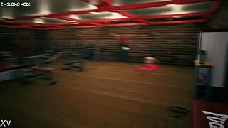 Girls Playing at the Gym in Secret