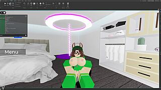Fucking a Starbucks Bunny Worker in Secret