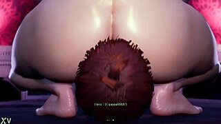 alice fart under the witch with face sitting and cumshot