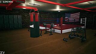 Girls Playing at the Gym in Secret