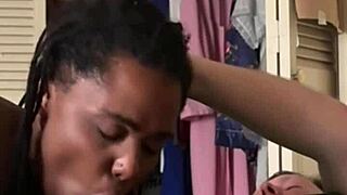 Does this ebony babe want homemade blowjob and doggy in bedroom?