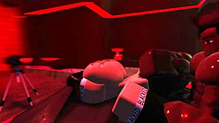 Black Couple's Intense Late-Night Job Session