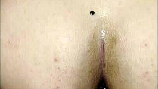 First Time Anal Play with My Toy Feels So Intense in Dorm