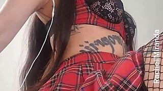 Rachel Miranda Guides Jerk Off Instructions with Tattoos