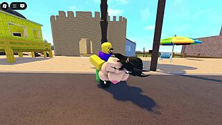 i got banged by three guys on the roblox whorblox street, sucking and fucking in doggystyle.