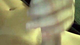 Shaved Solo Strokes Big White Cock