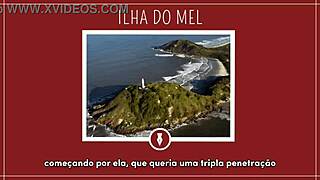 Suruba unfolds on the island of honey with libertine tales