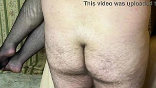 Yo, real homemade threesome with slut wife taking unprotected creampies in her pussy