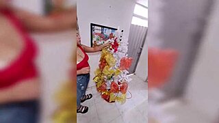 My Latina Wife Cheated All Christmas Week with Big Cock Colombian Stud!