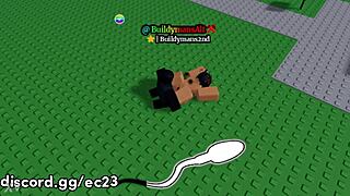 Roblox Girl Rides Cock Hard in Wild Game