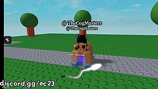 Roblox Girl Rides Cock Hard in Wild Game