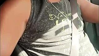 i'm stunned by nego rubi's massive cock in public