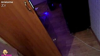 Blonde student gets mouth pissed by husband