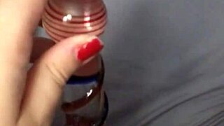 teasing solo play with dildo