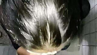 Young Couple Sucks Monster Cock At Office Overtime