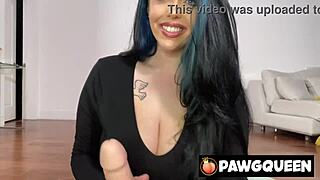 Ryan Smiles Guides POV Jerk Off as Sexy PawgQueen. Close-Up Lingerie Tease Turns Wild.