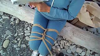 sofi bond, what are you reading by the sea in this pov clip?