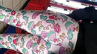 mexican woman with big ass browsing in the store