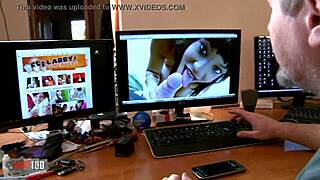 Larry Fucks His Blonde Secretary Hard with Deepthroat and Facial Finish.