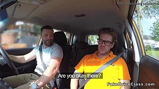 Blonde Deepthroats Passionately in Public POV