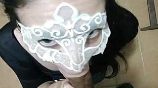 Young Couple Sucks Monster Cock At Office Overtime