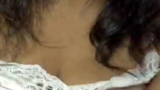 Beautiful brunette teen in part seven of the series!