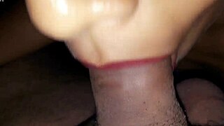 Latina Susy Gives Blowjob and Swallows Cum