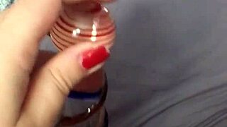 teasing solo play with dildo