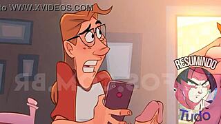 rebecca's bare shaven teen pussy swallows cum expertly