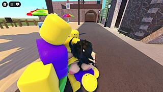 i got banged by three guys on the roblox whorblox street, sucking and fucking in doggystyle.