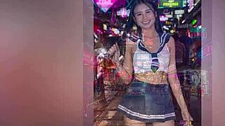 just saw this sexy asian gogo stripper teen working the pole