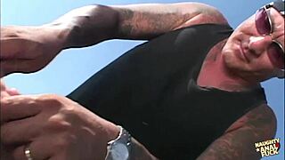 Submissive Blonde Craves Intense Anal Wrecking for Orgasm. Two Horny Dudes Deliver Outdoors!