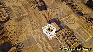 Wow! She loses just to win at stripping card game!