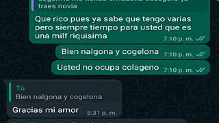 Latina Mexican Amateur Creampie in Homemade Web Chat