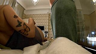 student jerks off under table at lesson, cums on panties