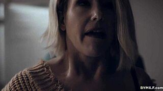 kit mercer helps her stepson with a hand