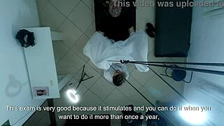 Holy crap, horny patient gets his asshole wrecked by urologist with a strapon!