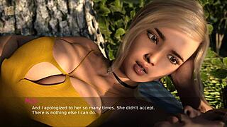 여친 시엔나와 카탈리나 재미있는 머신 타기 시도