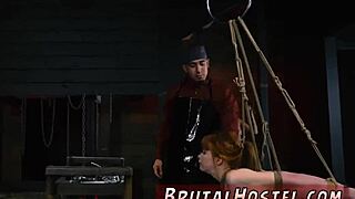 Bondage toys squirt orgasm he chains tiny teen!