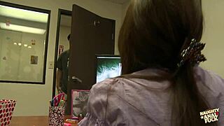 before the creampie, he pleasured her intimate areas orally.