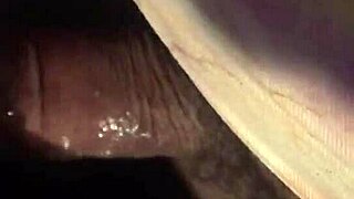 shemale gets sloppy blowjob from black dude