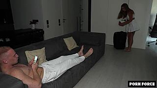 divorce trick gone wild with a quick homemade bang!