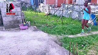 Sexygray2 Fucks Neighbor Boyfriend In Uncompleted Building. Teasing Blowjob And Ass Action With Friend.