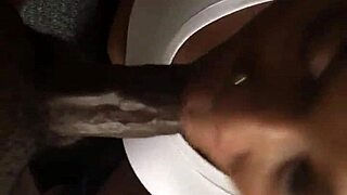 Can you handle me sucking this big black cock?