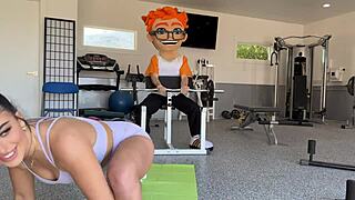 Pornstar women box in high stakes match, loser gets dildo fucked.