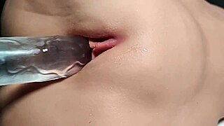 Bored Girl Picks At Her Pussy