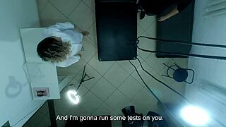 Holy crap, horny patient gets his asshole wrecked by urologist with a strapon!