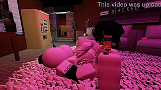 chatting with a fan on roblox game