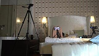 student jerks off under table at lesson, cums on panties